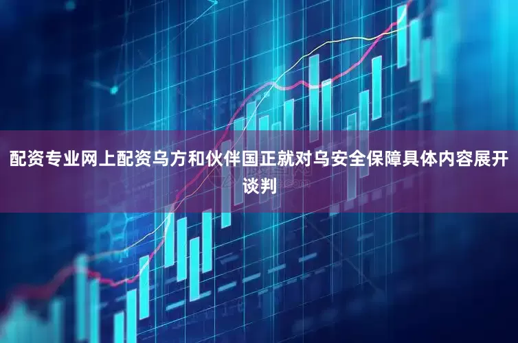 配资专业网上配资乌方和伙伴国正就对乌安全保障具体内容展开谈判