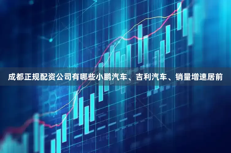 成都正规配资公司有哪些小鹏汽车、吉利汽车、销量增速居前